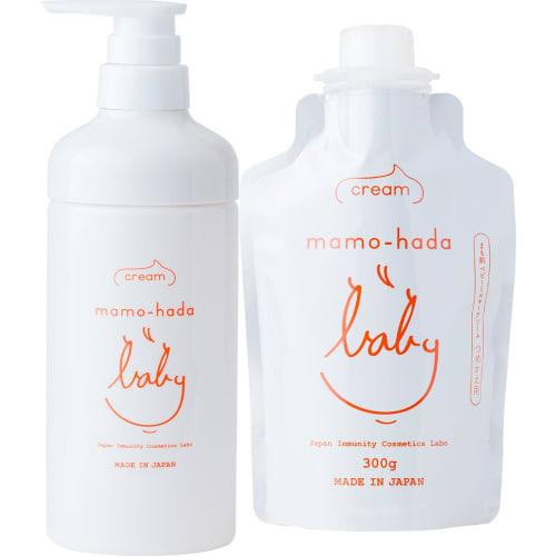 Mamohada Baby Milky Cream, 300g, Additive-Free, Moisturizing Body Cream for Babies, Kids, Newborns, and Children, for Sensitive Skin, Non-Greasy, Easy