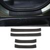 Black ABS Exterior Car Door Sill Cover Trim For Land Rover Defender 110 20-21