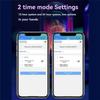 AEE4-LED Nixie Tube Clock IPS Color Screen Digital Clock DIY Analog Digital Tube Wifi Time Desktop Desktop Digital Clock