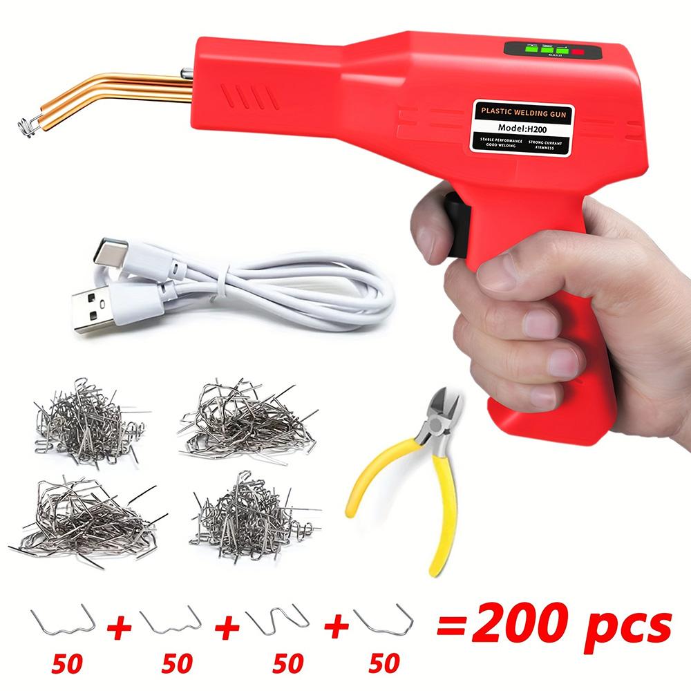 

Bumper Repair Plastic Welding Machine Rapid Hot USB Charge Portable Cordless Plastic Welder Dashboard Welding Tool