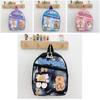 Childrens Cartoon Backpack With Lightweight Nylon For School Learning And Kids Comfort