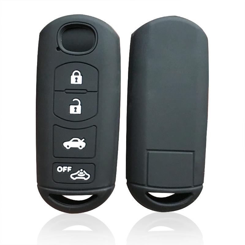Silicone Remote Key Cover Case For Mazda Cx-5 Cx-3 2 3 5 6 Cx-7 Cx-9 Demio Speed Miata Mx5 Case 2 3 4 Button
