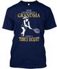 Tennis Grandma Never Underestimate A With Racquet T shirt Made in USA S to 5XL