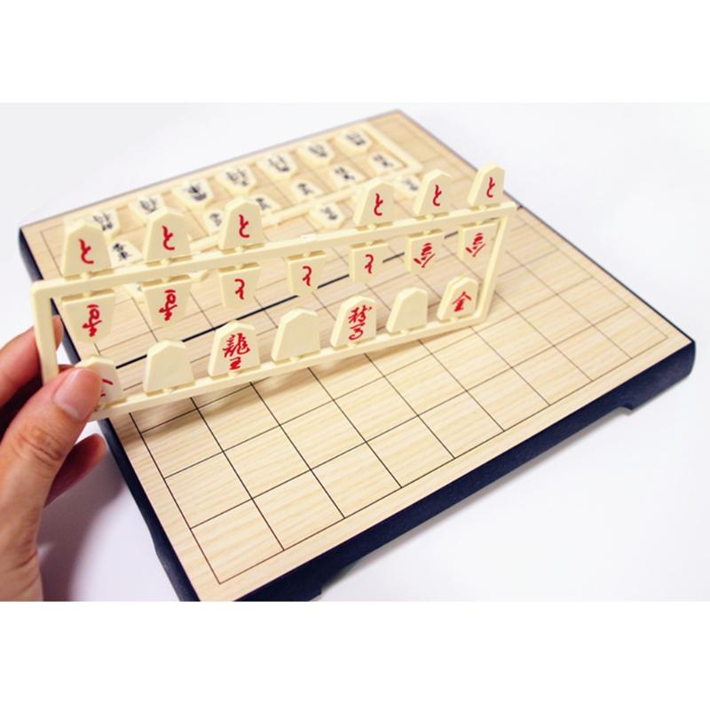 Portable Board Game: Foldable Magnetic Japanese Shogi,A Strategic Family & Party Game, Ideal for Gatherings and Travel