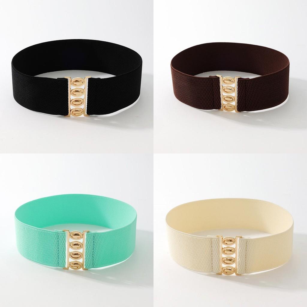 Minimalist Style Womens Elastic Waist Belt Fashionable Cummerbund Shaping