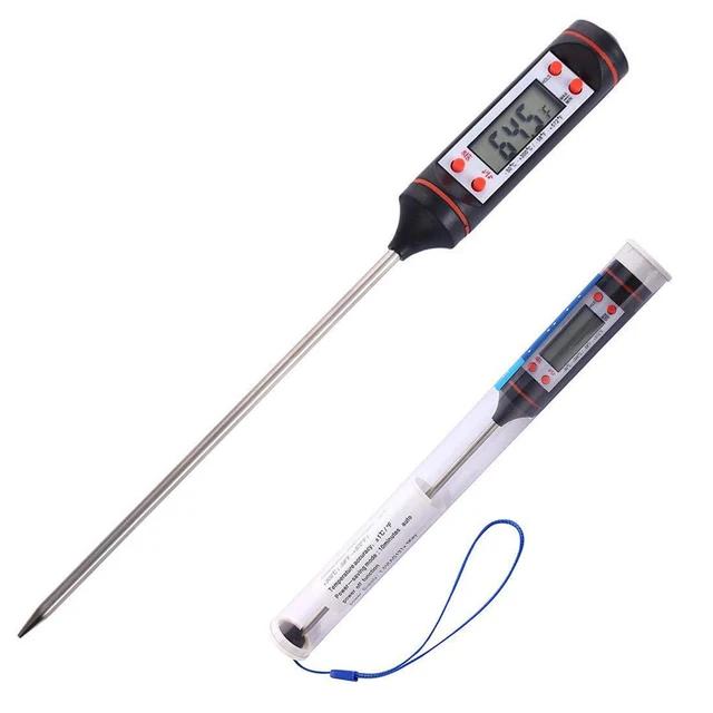 New Kitchen Digital BBQ Food Thermometer Meat Cake Candy Fry Grill Dinning Household Cooking Thermometer Gauge Oven Thermometer