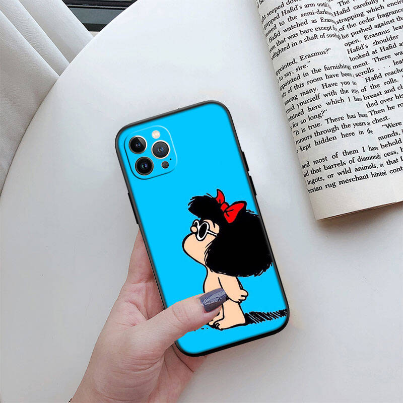 MH88 Mafalda Phone Shell for Samsung S20 S21 S22 S23 S24 FE Ultra Plus Lite S21S A55 A07 A17 F06 F16 M06 M16 M56 A36 A37 A57