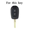2 Button TPU Car Remote Key Fob Cover for Renault Kwid Traffic Symbol for Dacia Sandero Logan Duster 2016 2017 2018 Case Shell