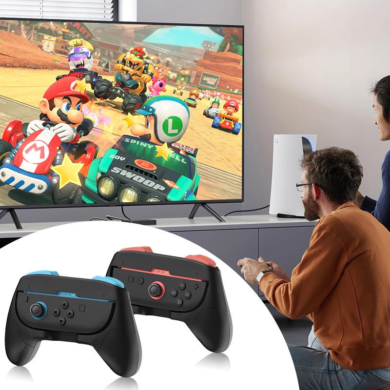Switch2 NS2 Joy-Con Small Magnetic Grip Handles - Left & Right Controller Accessories