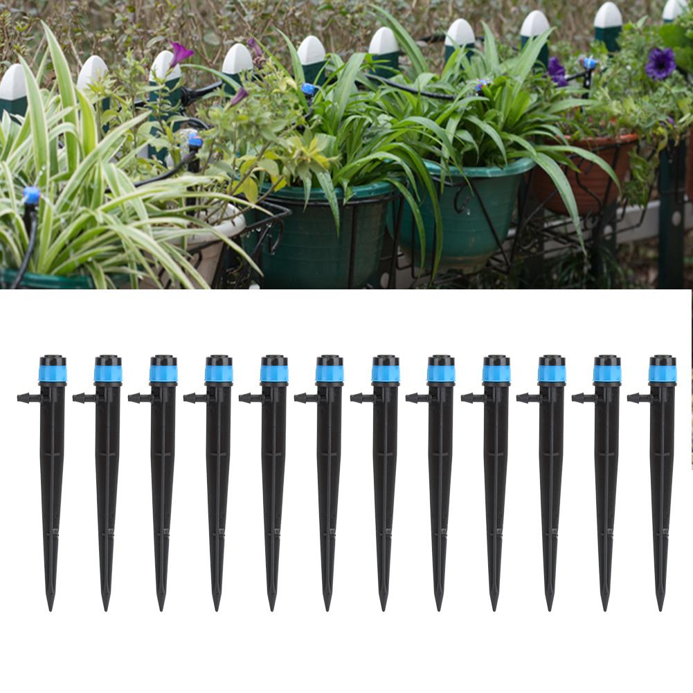 100Pcs Ground Insert Type Irrigation Dripper Drip Sprinkler for Garden Watering System