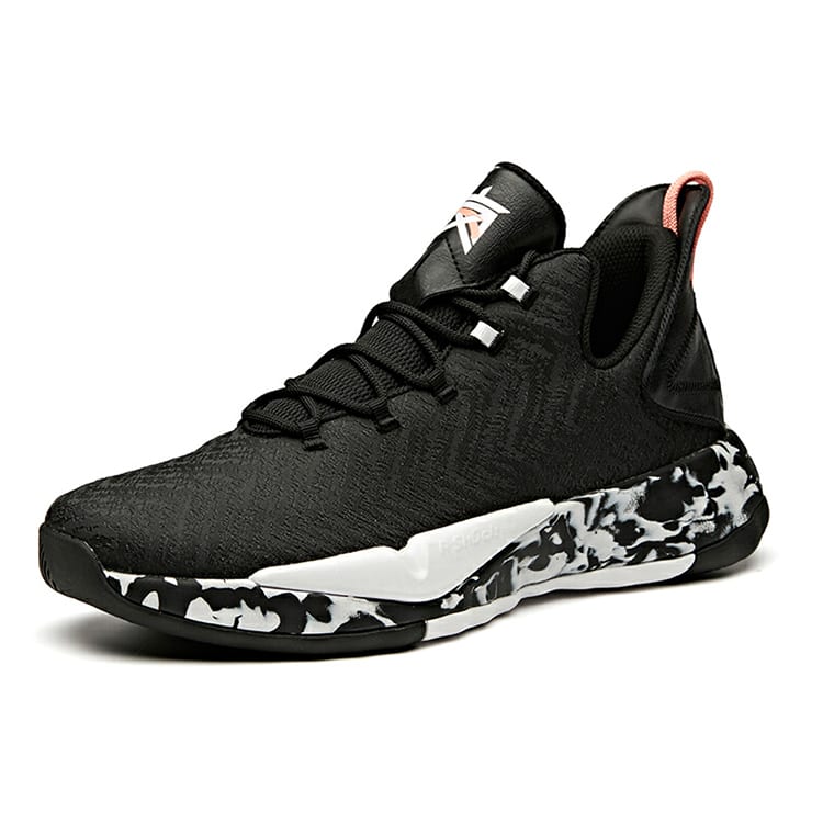 Anta Crazy 3 Low Top Basketballschuhe Herren Schwarz Weiß 11941607-4