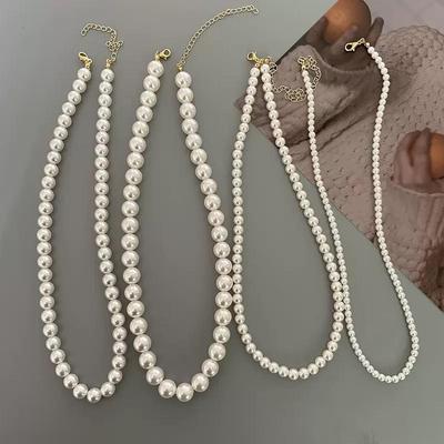Collana girocollo di perle francesi di alta gamma 2025: Elegante, Versatile Girocollo