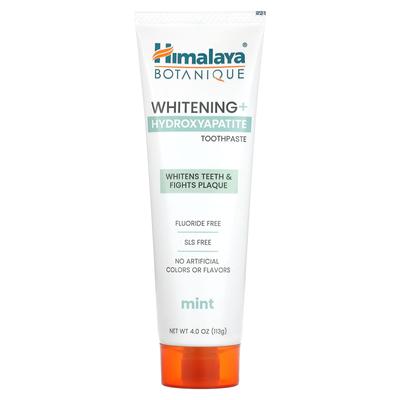 Whitening + Hydroxyapatite Toothpaste, Mint, 113G(4Oz)