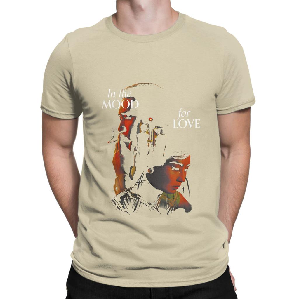 Oversized TShirt Summer Wong Kar Wai Movie Novelty T Shirts 100 Cotton Tee Shirt Y2K Basic Loose Short Sleeve Clothing