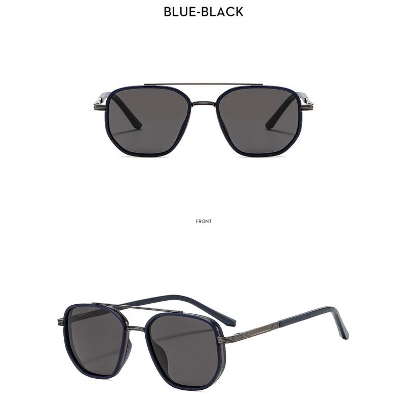 Women's Sunglasses, Men's and Women's Fashion Double-beam Metal Sunglasses, Driving Sunglasses