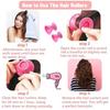 10pcs Soft Silicone Hair Curlers No Heat Mushroom Rollers for Sleep-in Hair Styling