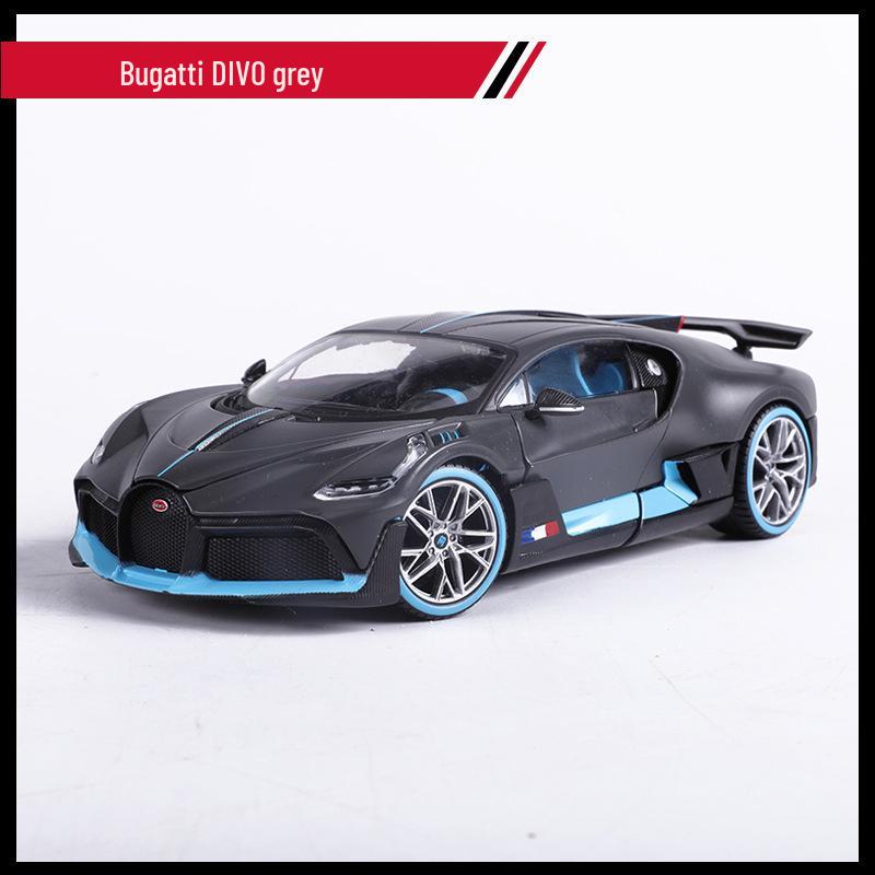 

Майсто 1:24 Модель автомобиля Bugatti Divo из литого металла - Украшение суперкара, Коллекционный подарок