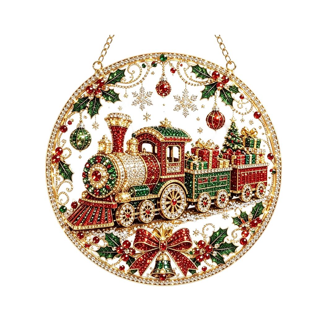 Christmas Ornament Kit - DIY Hanging Decorations for Holiday Tree Decoration Set