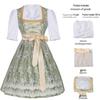 Bavarian Oktoberfest Women's Costume Set - Halloween Carnival Outfit