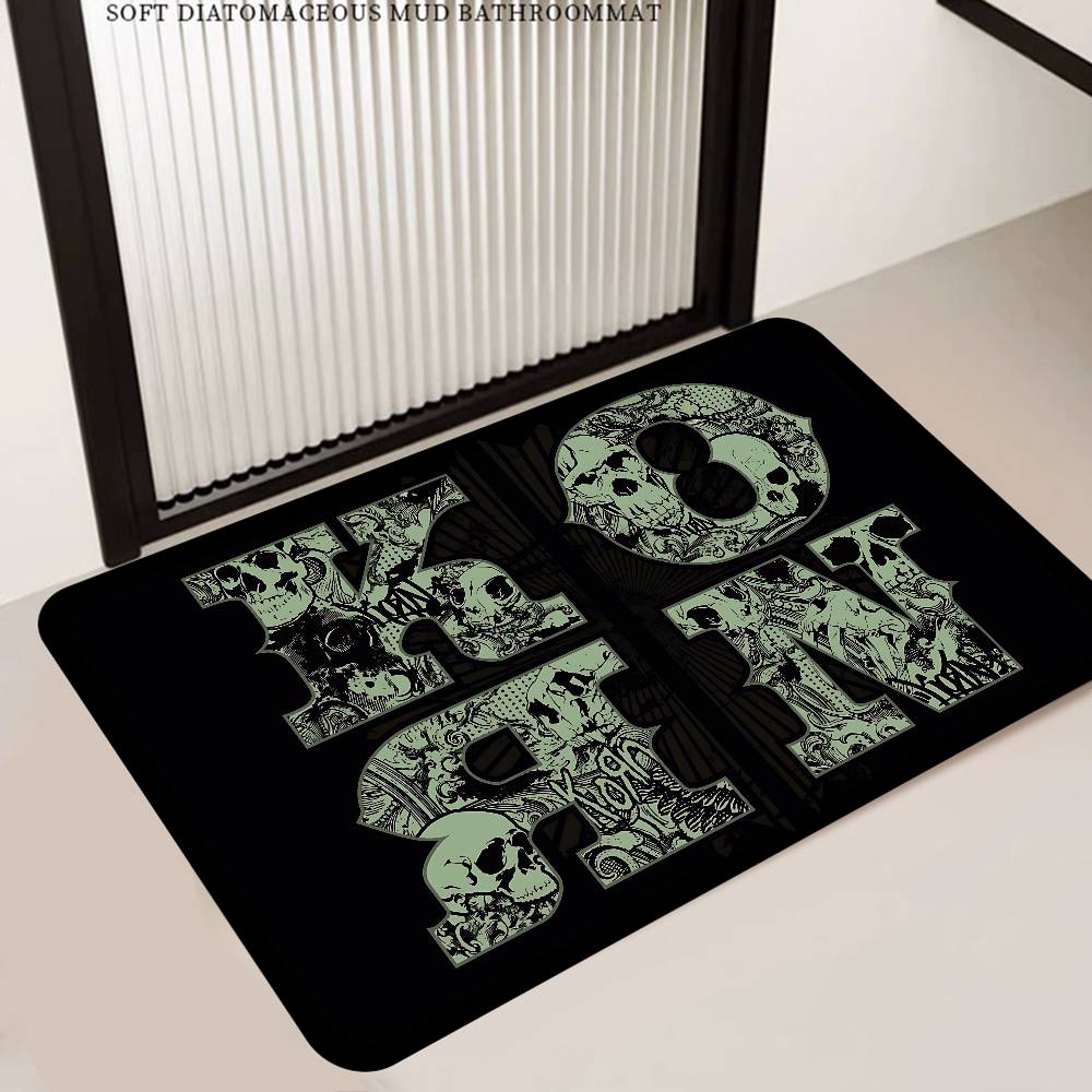 K-Korn Rock Band Room Mats Anti-slip Absorb Water Long Strip Cushion Bedroon Mat Household Carpets