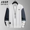 JEEP SPIRIT Herr Rundhals Casual Sweatshirt
