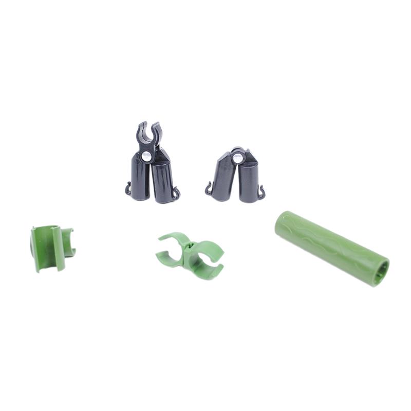 10 STÜCKE Pflanzenstütze Universal Kunststoffclips Fixierter Verbindungsstück Pfosten 8/11/16mm Durchmesser Befestigungselement Verstellbares Zubehör