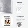1pc Vintage Australian Shepherd Tin Sign 8x12in, Unframed Farm Dog Metal Plaque, Retro Pet Lover Decor for Home Yard Garage Cafe