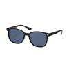 MUJI UV400 Square Sunglasses Unisex Adult DF10ZA6A Black (G850)