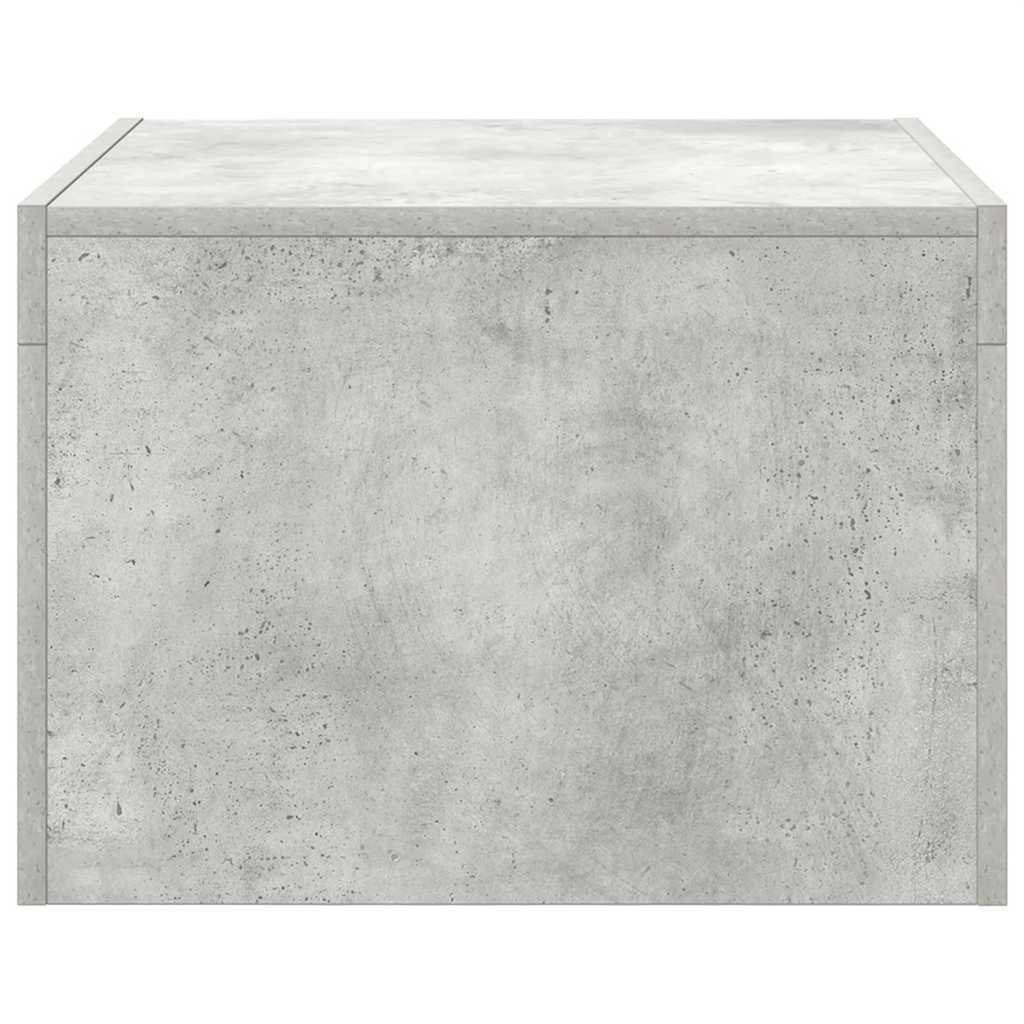 Vidaxl Stolik Kawowy, Betonowy, 50X50X35 Cm, Materiał Drewnopochodny