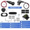 MKR-26 MKR-27 MKR-28 Marine Trolling Motor Plug Receptacle Circuit Br Breaker Kit 1865120 1865115 60A Kota Freshwater Saltwater