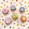 Bottled Mini Eraser Set - Kindergarten Back-to-School Gift, Animal & Fruit Designs, Cute Cartoon Stationery