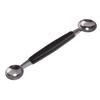 Kitchen Stainless Steal Double Ended Melon Ball Scoop Fruit Ice Cream Scooper