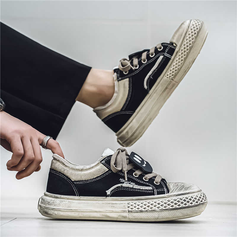 Chunky High-Top-Schuhe, Kawaii-Freizeitstiefel ohne Absatz, Original-Marken-Sneaker, Herren-Sport, neue Kollektion, League Skor Street