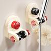 2025 New Non-punching Suction Cup Bathroom Shower Bracket Nozzle Holder Adjustable Shower Head Storage Bracket