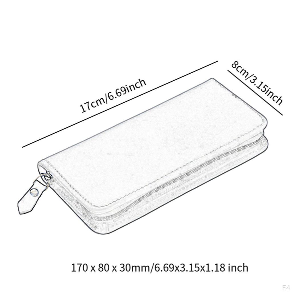 Kreative Stiftaufbewahrungsbox Schreibwarentasche Einzigartiges Leichtes Etui Bürobedarf für Coupons