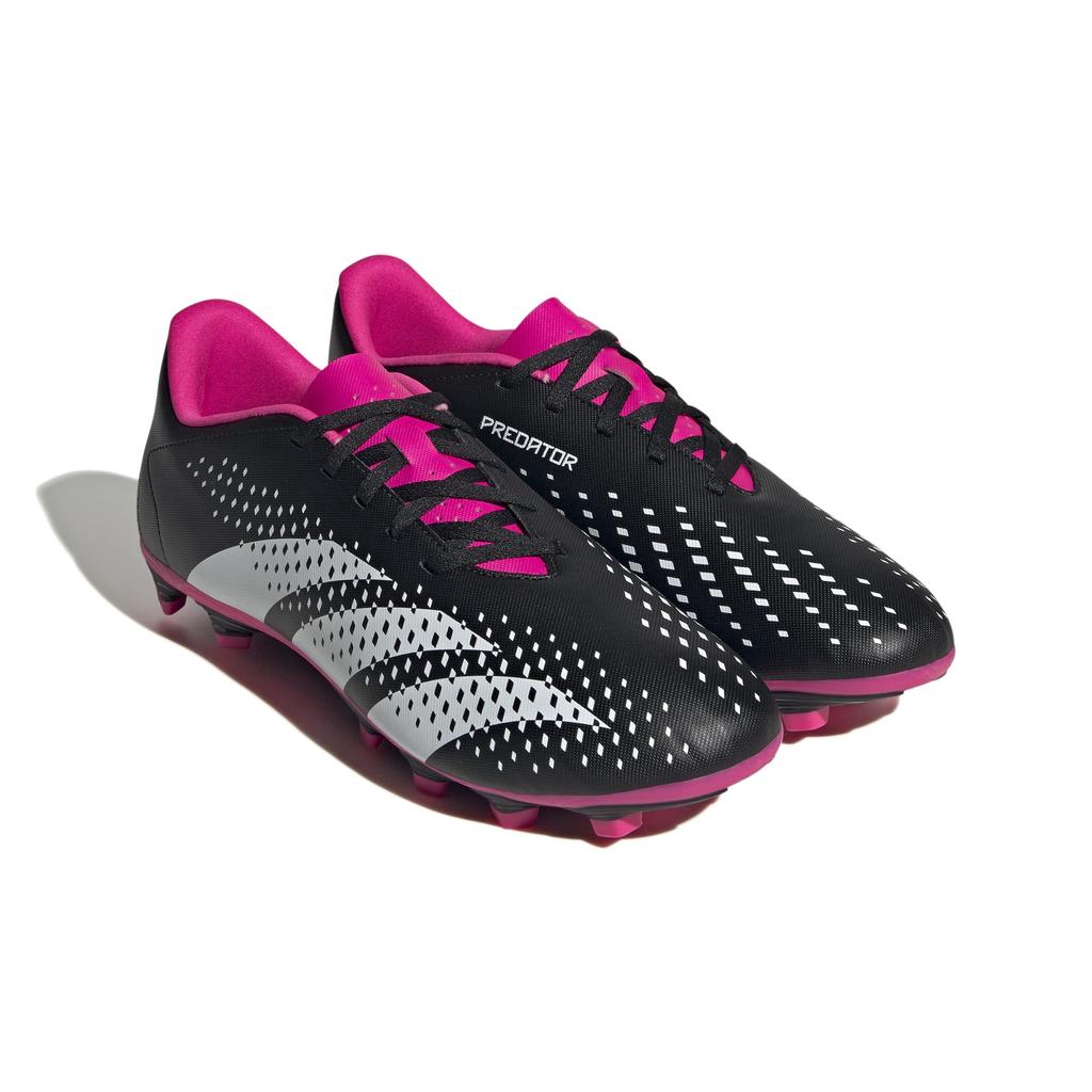Adidas Predator Core Shock Größe Genauigkeit.4 AI1, Schwarz/Schuhweiß/Team Pink, 25,0 cm