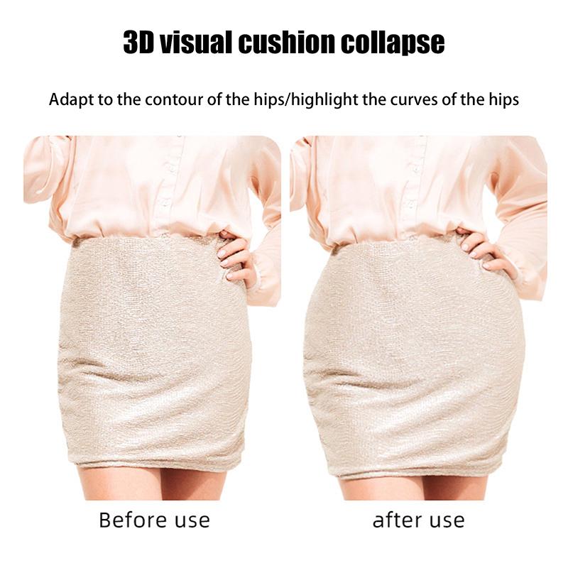 1Pair Silicone Fake Ass Butt Pads Reusable Self Adhesive Buttock Enhancer For Women Sticky Hip Lift Pads Hip Dip Filler Inserts