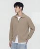 AGOD Refined Two-Way Knit Zip-Up [Beige]
