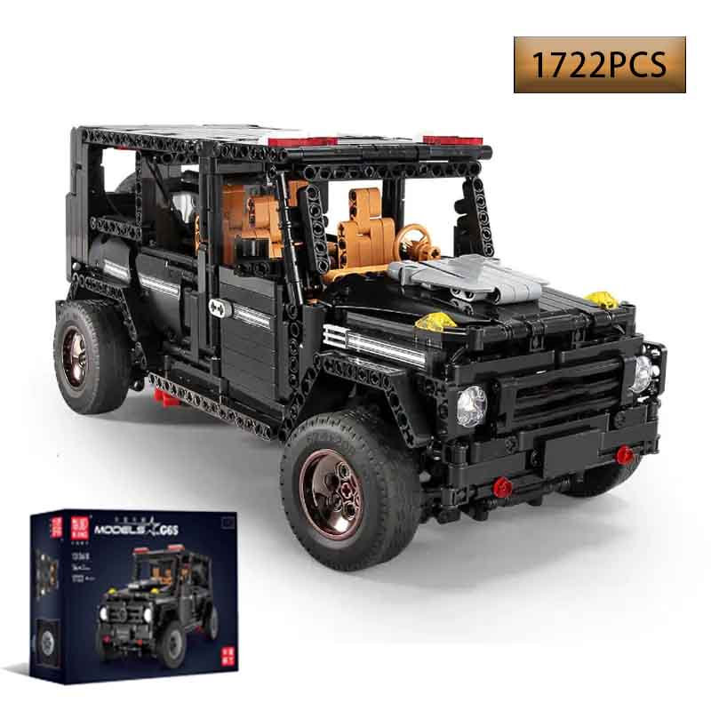1722Pcs Moc Off-Road Vehicle Block Technolog Assembly Diy Classic Racing Model Children'S Puzzle Toys