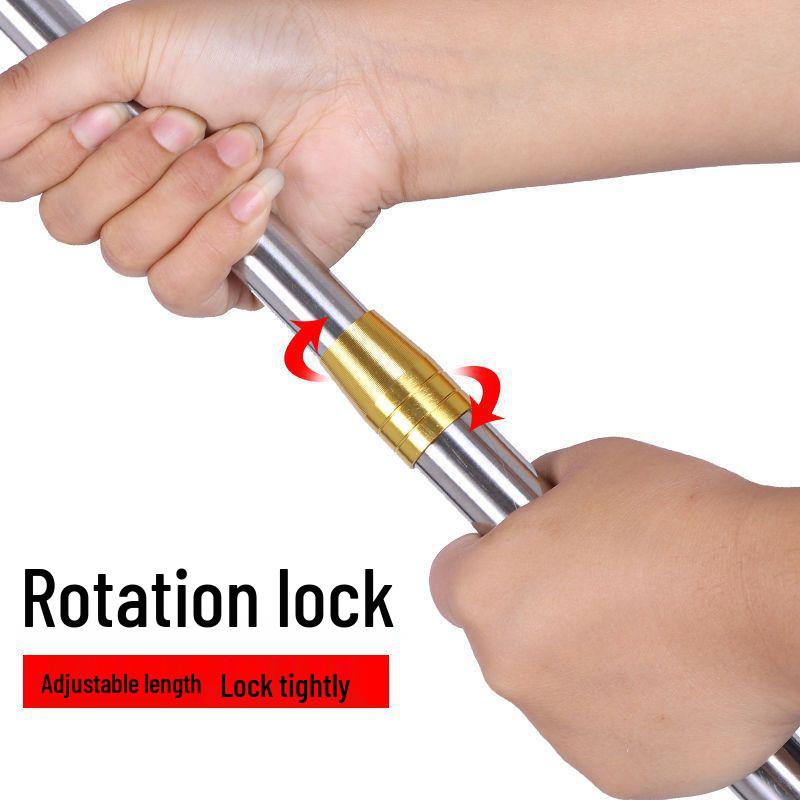 Multi-Purpose Telescopic Pole: Landing Net, Fruit Picker, Hook Cage Lifter, Pruner & Grass Cutter