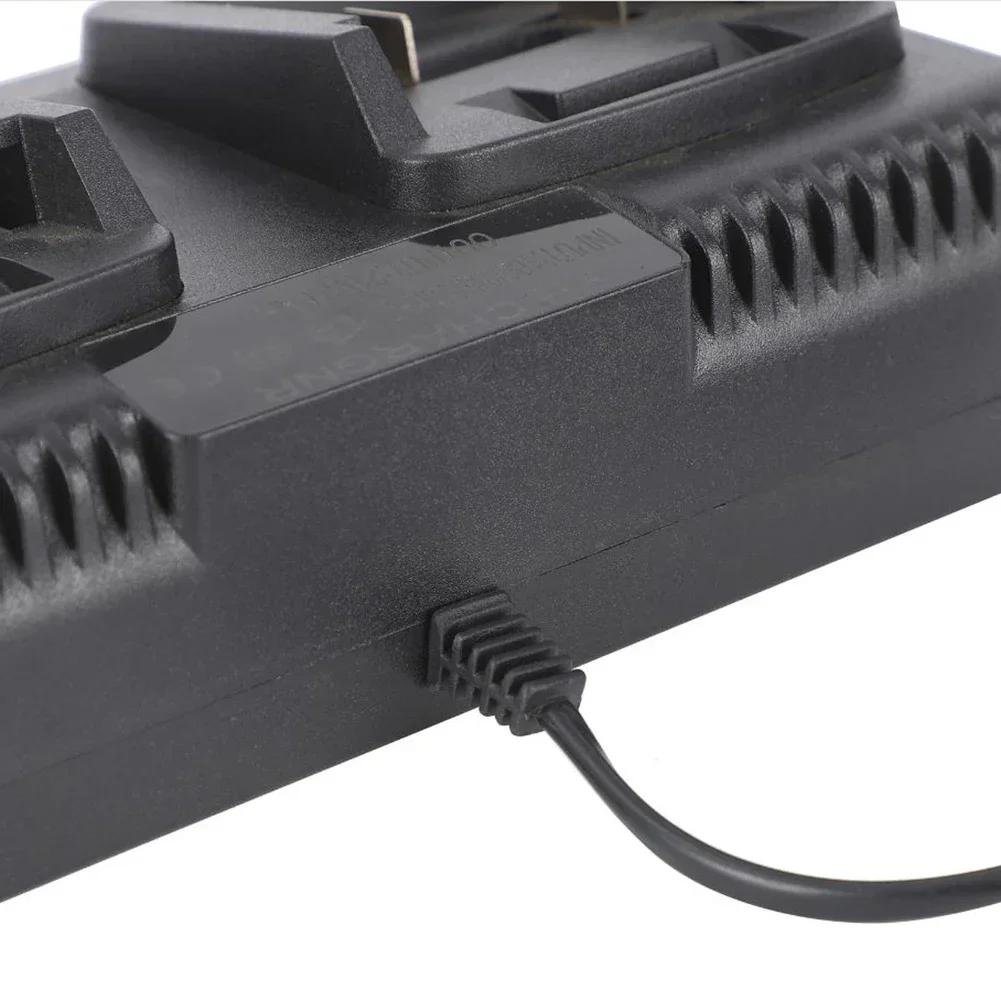 Dual Charger for 21V For BL1830 BL1815 BL1840 Batteries with Dual Ports Fast Charging for Power Tool Batteries Compatible