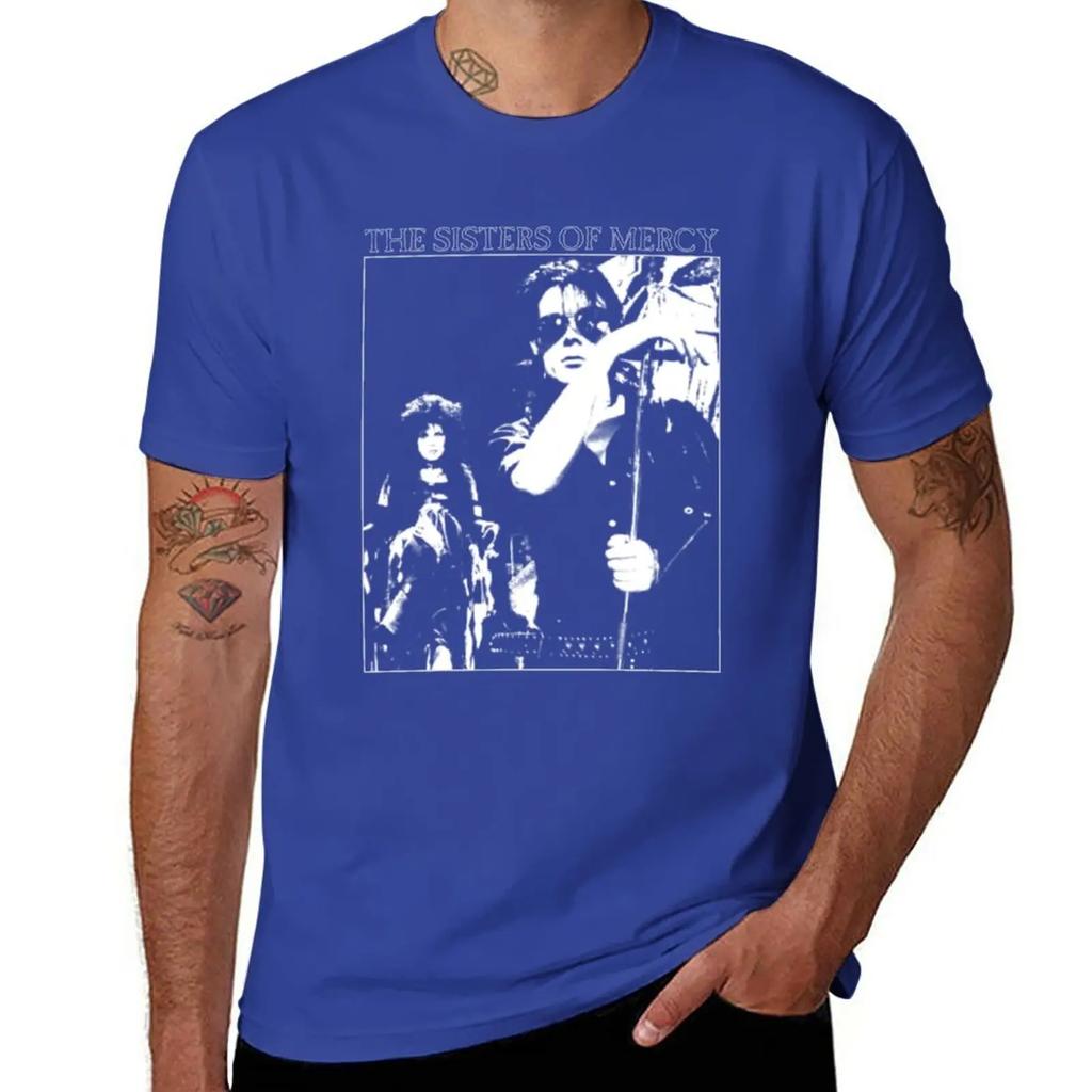 The Sisters Of Mercy T-Shirt Summer Tops Oversizeds Shirts Graphic Tees T Shirts for Men Graphic