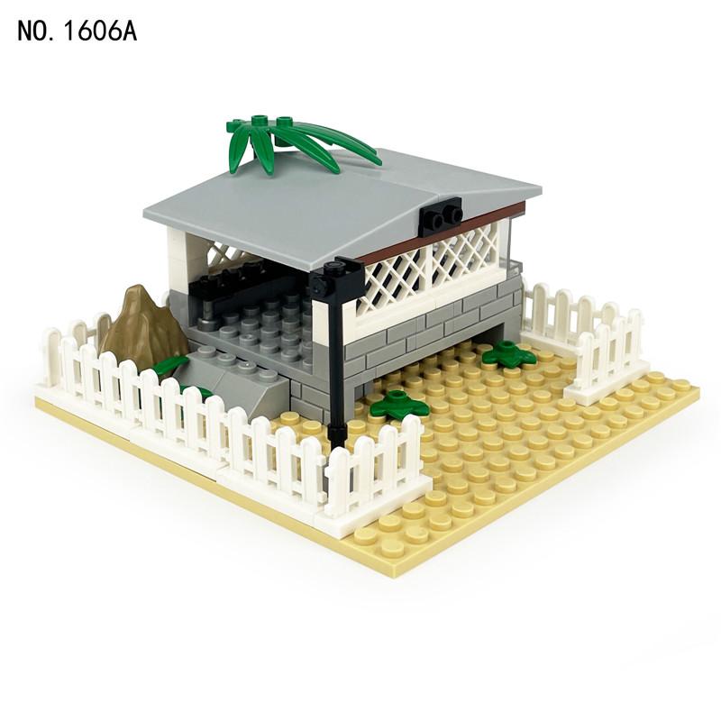 Non-Toxic Moc Farm Animals Classic Building Blocks City Chicken Coop Hen House Toys Diy Blocks Toys For Thanksgiving Day/Christmas Gift