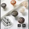 Champagne Gold Door Handles Zinc Alloy Cabinet Drawer Knobs European Wardrobe Pulls Kitchen Furniture Hardware