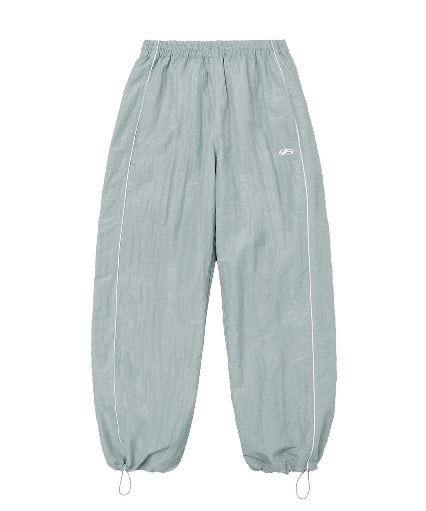 FILLUMINATE Piping Line Nylon Pants - Light Grey