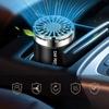 Car Air Freshener Perfume Battery Control Fragrance For Auto Interior Accessories Stepless Adjust Diffuser Aroma with Flower