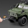 1/20 Alloy Military Explosion Proof Car Model Diecasts Metal Off-road Vehicles Tank Armored Car Model Sound Light Kids Toys Gift