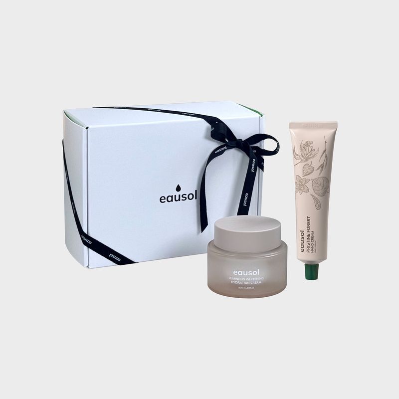 Luminous Whitening Hydration Cream & Hand Cream 1-Piece Set Hydration + Forest Hand Cream