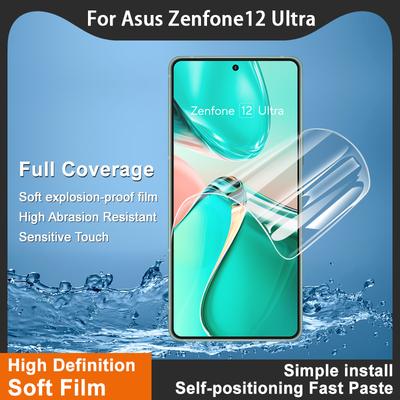 For Asus Zenfone 12 Ultra 5G Glass IMAK Hydrogel Film 4th Generation Full Coverage Screen Protector