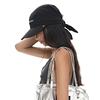 Beullaegpeopeul Hooded Shade Bandana Cap_Black